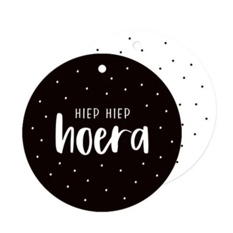 Cadeaulabels | Hiep hiep hoera